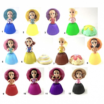 Кукла-кекс мини Mini Cupcake Surprise Серия 2, 12 видов 